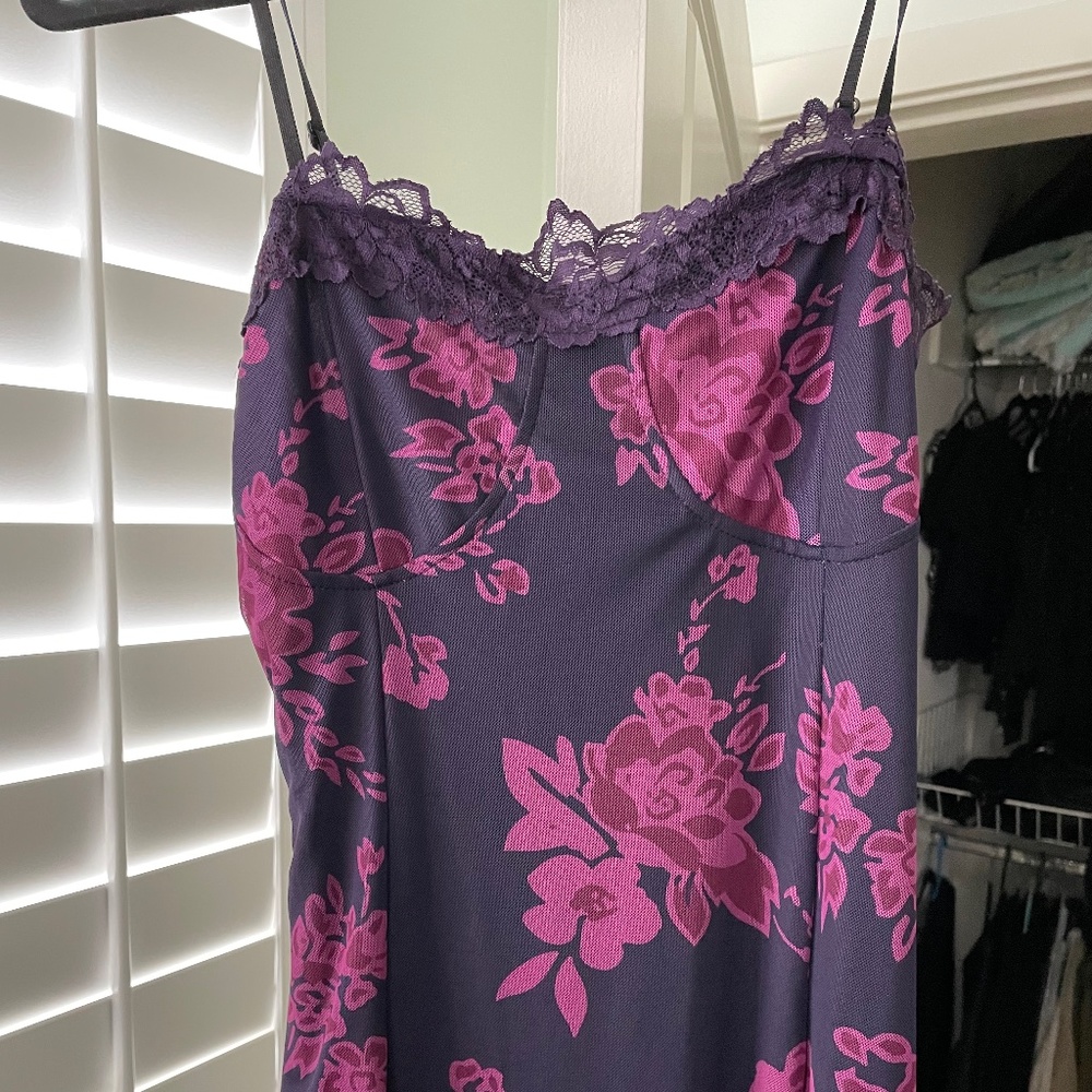 Floral Bodycon Maxi Dress